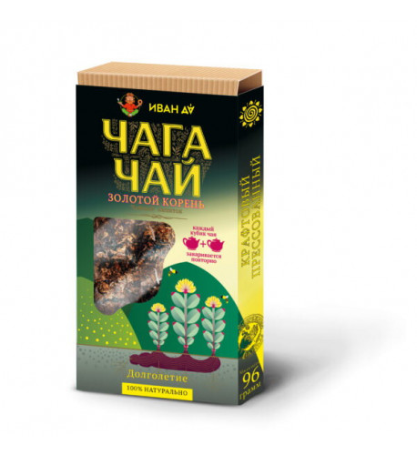 Čaga čaj so zlatým koreňom 96 g
